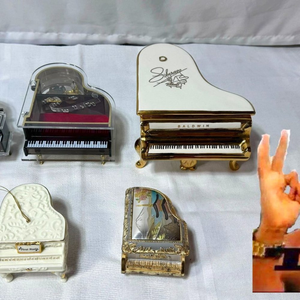 Five Piano Collection with music...
